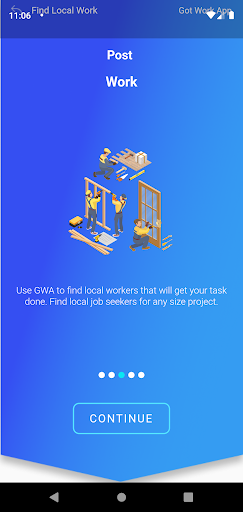 Got Work App Screen 2