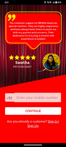 Android application Kopuram Chits: #KASH screenshort