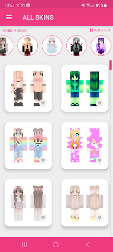Girls Skins for Minecraft PE 8