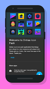 Ontrax - Captură de ecran Icon Pack