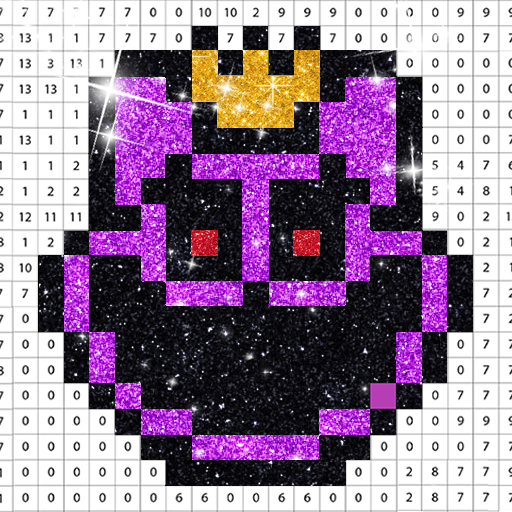 Pixel by Number™ - Pixel Art logo