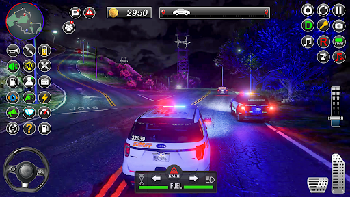 Android application NYPD Police Jeep Driving Games screenshort