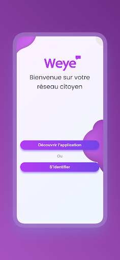 Android application Weye screenshort