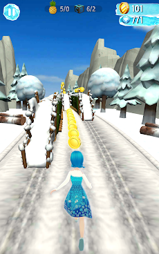Ice Princess ❄️ Frozen Mountain Runのおすすめ画像2