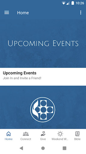 Android application JC First United Methodist screenshort