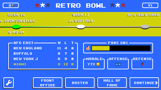 Retro Bowl 1.5.18 screenshots 13