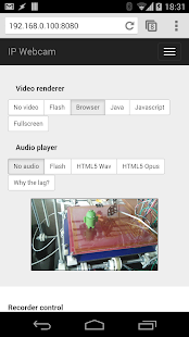 IP Webcam Screenshot