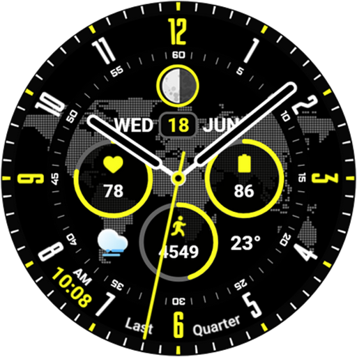 PIXEL WORLD PRO Watch Face
