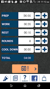 HIIT interval training timer For PC installation