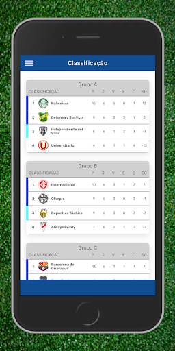 Android application Placar Libertadores 2024 screenshort