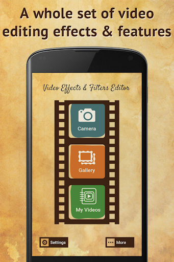 Android application Video Effects & Filters Editor screenshort