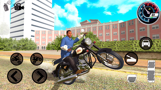 Indian Bike Game Mafia City 3D