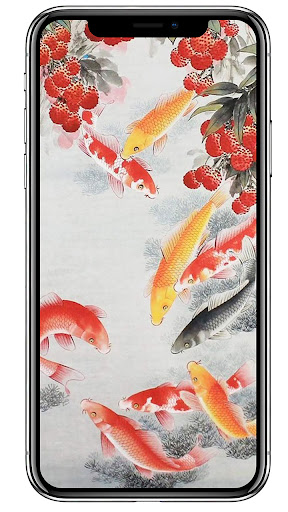 Koi Fish Art Wallpapers Screen 2