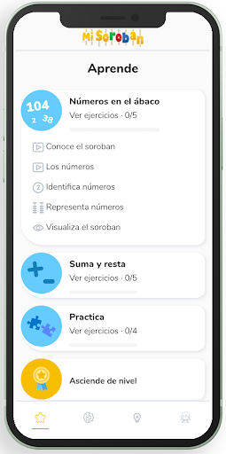 Android application MiSoroban screenshort