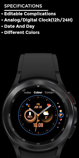 Night 68 - watch face screenshot 9