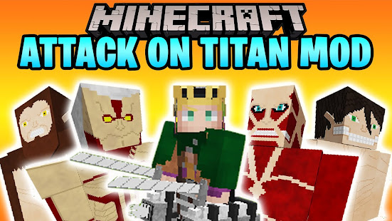 Attack On Titans Mod Minecraft 1.0.0 APK screenshots 3