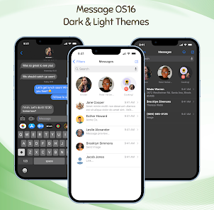 Message OS16 - Color Messenger 4.0.6 APK + Мод (Unlimited money) за Android