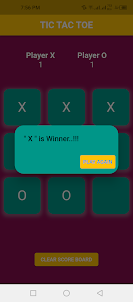 Tic Tac Toe 2 Player: XOXO