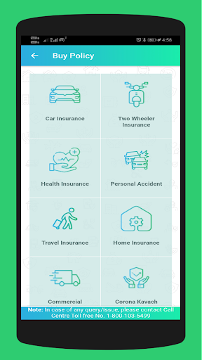IFFCO Tokio - Customer Screen 2