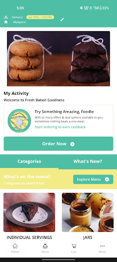 Android application Fresh Baked Goodness screenshort