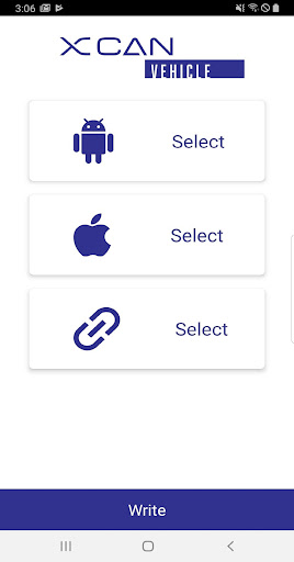 Android application XCANVehicle screenshort