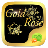 (FREE) GO SMS GOLD ROSE THEME icon