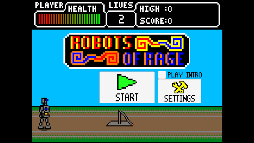 Android application Robots of Rage - Gold screenshort