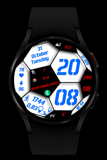 Football Watch Face Wear OS Screen 2