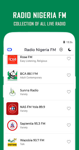 Android application Radio Nigeria FM screenshort