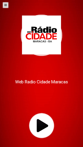 Android application Web Rádio Cidade Maracás screenshort