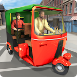 Cover Image of Unduh Tuk Tuk Rickshaw Taxi Simulato  APK