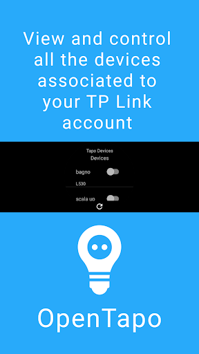 Android application OpenTapo screenshort