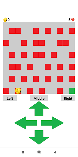 Android application Sliding Cube screenshort