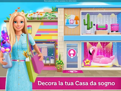 Casa da sogno di barbie sale