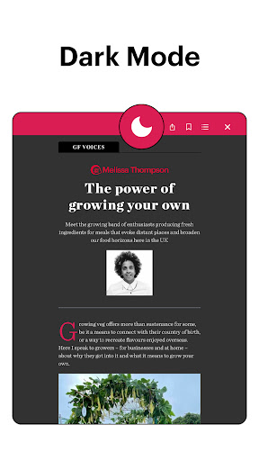 Screenshot of Good Food Magazine