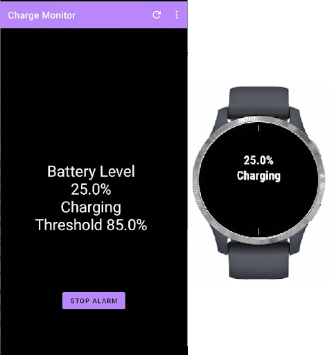 Android application Charge Monitor Companion screenshort