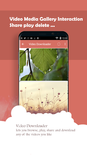 Android application Video downloader screenshort