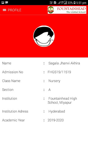 Android application Fountainhead Global School screenshort