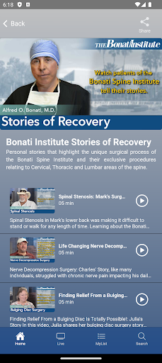 BSI The Bonati Spine Institute Screenshot 3 - AppWisp.com