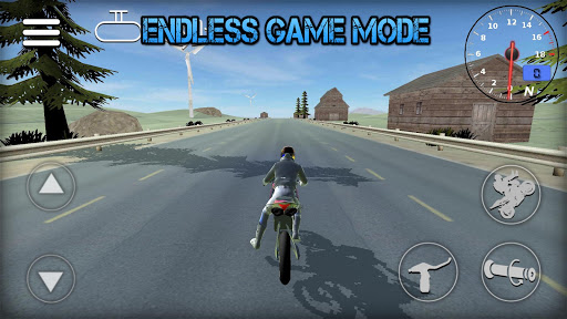 Wheelie Rider 3D - Traffic rider wheelies rider apkdebit screenshots 2