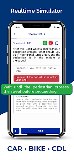Screenshot of Illinois SOS Permit Practice