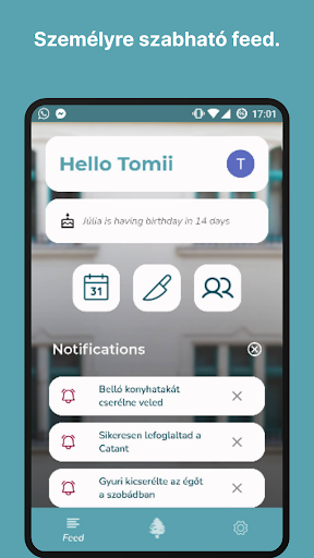 Android application SzikApp screenshort