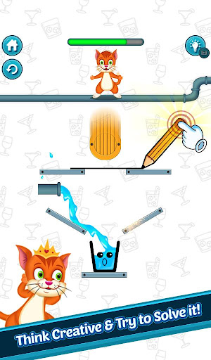 Happy Cat - Fill the Glass