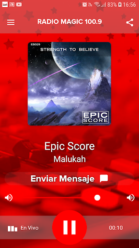 Android application Radio Magic 100.9 screenshort