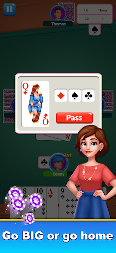 King of Belote Card Game Screen 2