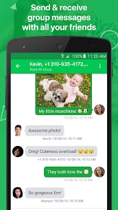 Ücretsiz textPlus  Text Message   Call Apk Indir 2022 3