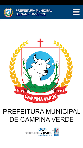 Android application Prefeitura de Campina Verde screenshort
