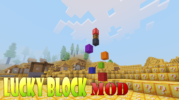Lucky Block Mod for Minecraft - 1.07 - (Android)