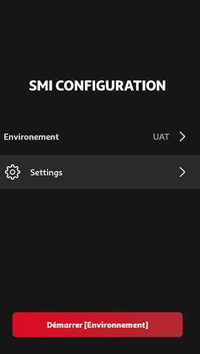 Android application Project Nautilus Config screenshort