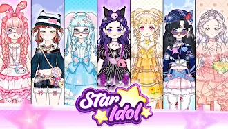 Game screenshot Star Idol: Anime Doll Dress Up mod apk